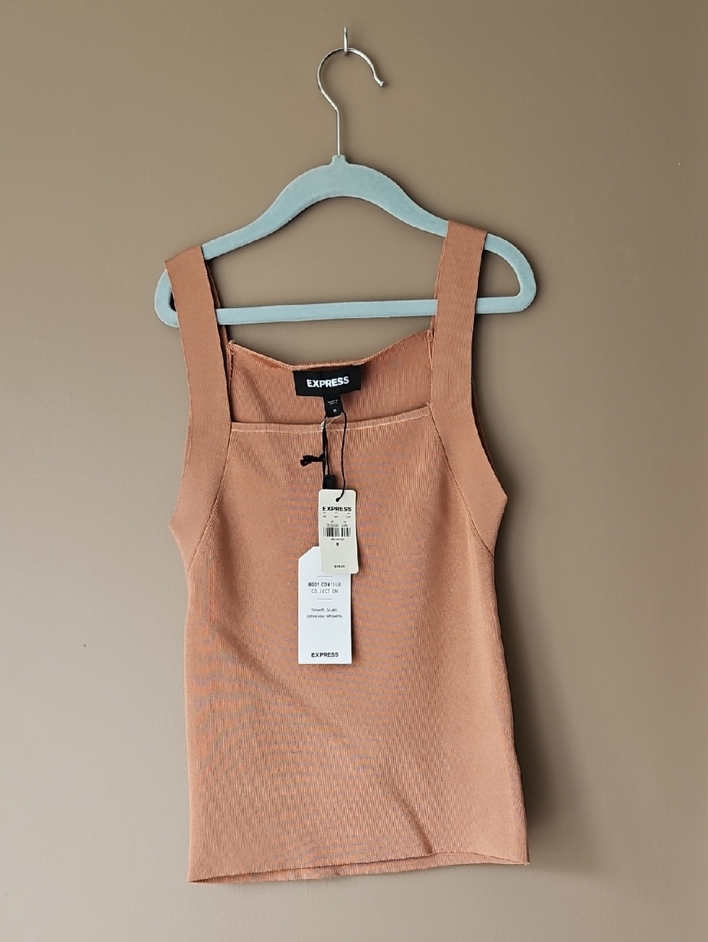 Express Body Contour Crop Tank